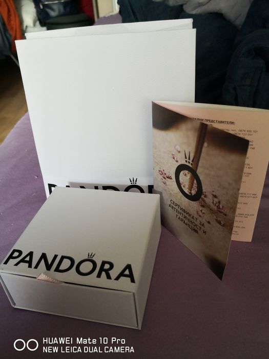 Гривна Pandora  завинаги заедно. Размера е 18см.