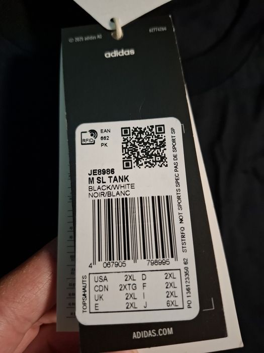 Tricou fără maneci Adidas
