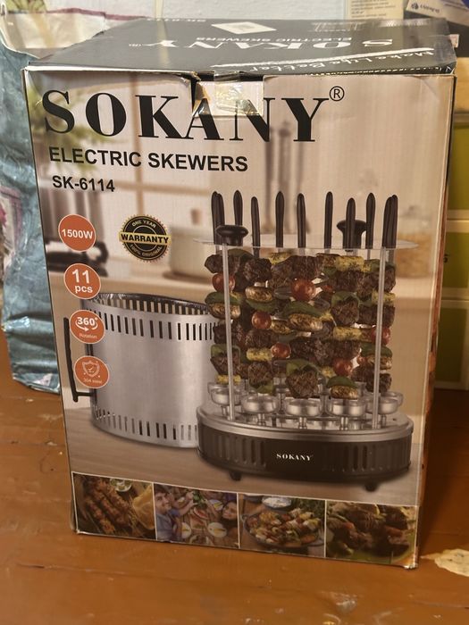 Продам шашлычницу , для дома .