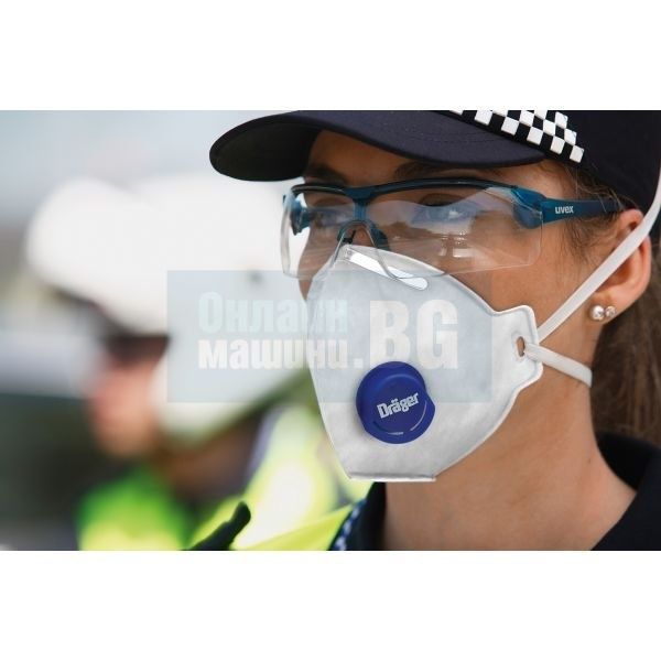 Сертифицирана, респираторна предпазна маска Дрегер / Dräger X-plore 17