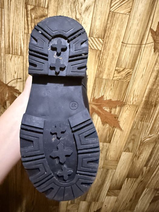 Осенние батинки на девочку,размер 28 см