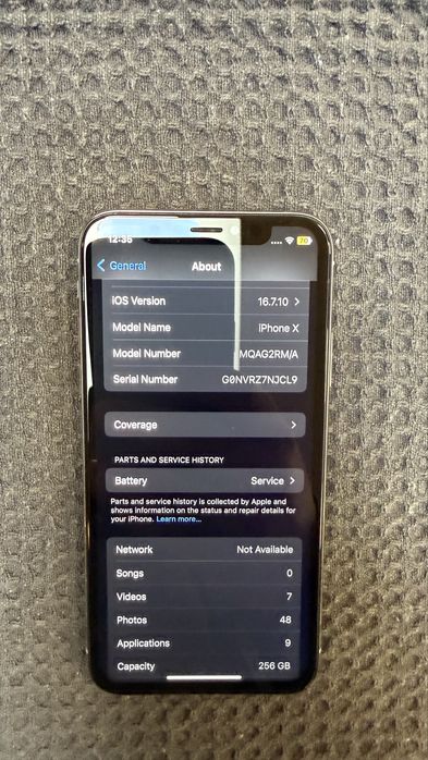 Telefon Iphone x 256 gb