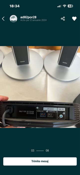 Sistem home cinema Sony