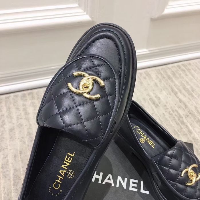 Pantofi loafer Chanel, negru, tip Premium