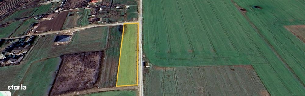 Teren Fundulea 1000 mp | 25 min Bucuresti | Deschidere 55m