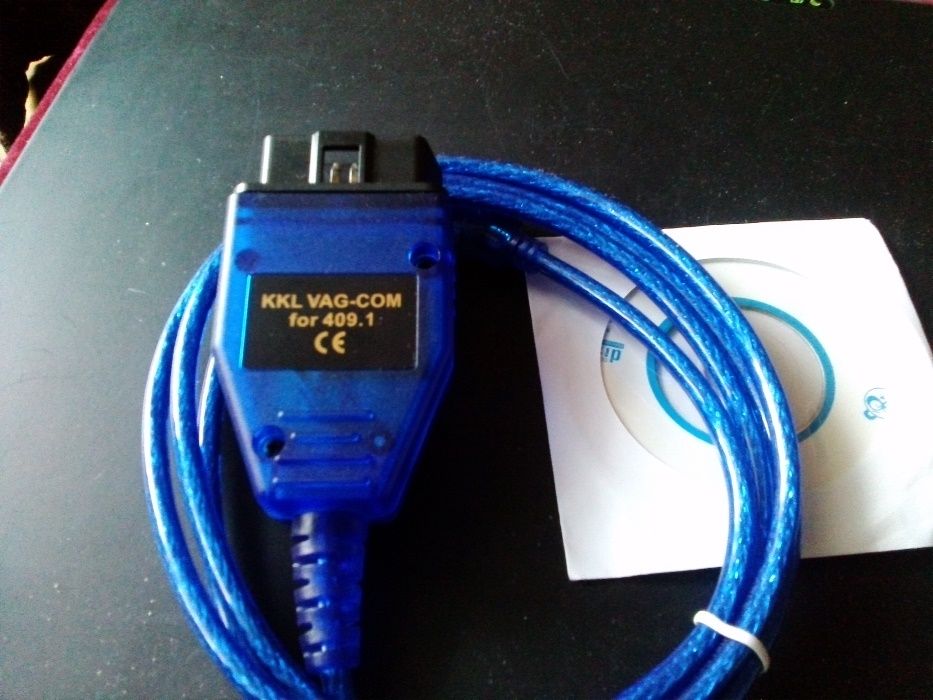 VAG-COM 409.1 CH340/FTDI диагностичен интерфейс с регистриран VCDSLite