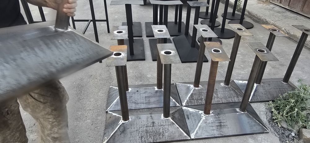 Столы лофт ножки металлические