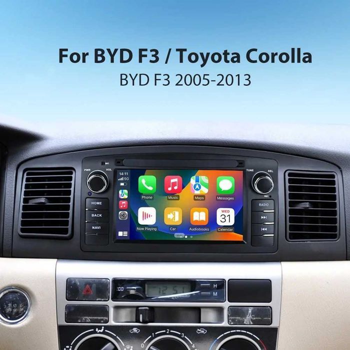 Toyota Corolla E120 (2000-2006)  Мултимедия Навигация Android