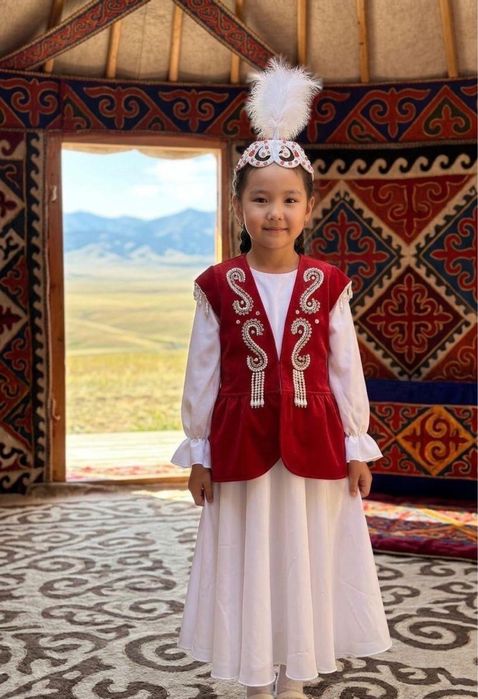 Казахские национальные наряды платья прокат