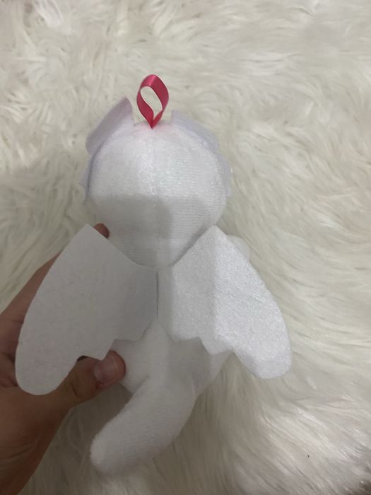Мягкая игрушка птичка белая