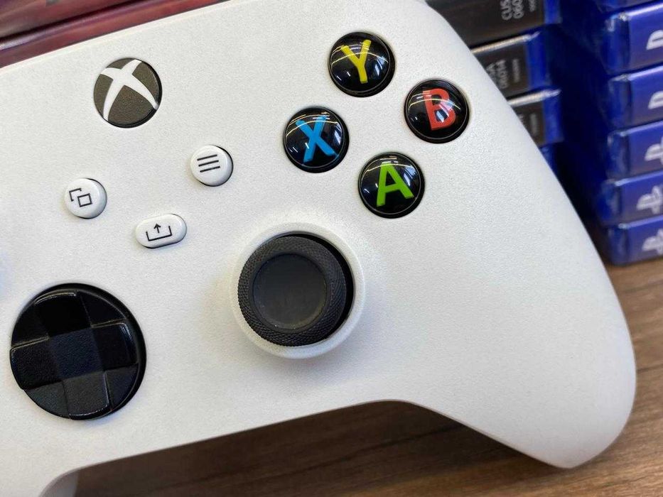 Оригинальный Геймпад Microsoft Xbox Robot White/ Белый