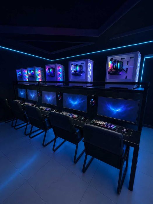 Game club stollar stol kompyuterxona uchun kompyuter stol loft mebel