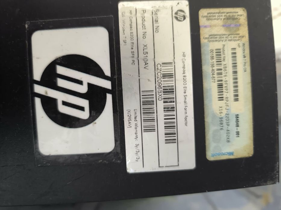 Компютър HP 4gb RAM