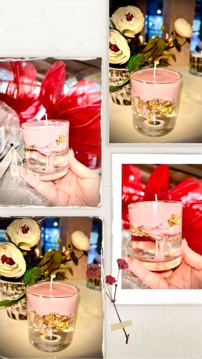 Ръчно изработени соеви свещи