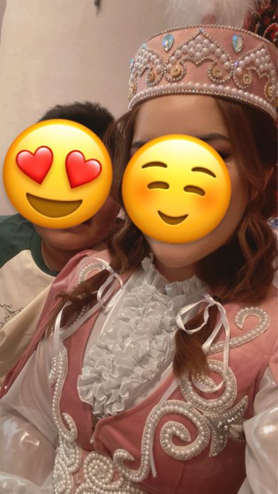 Казақша көйлек жакет,бас киімі,үкі 30мың