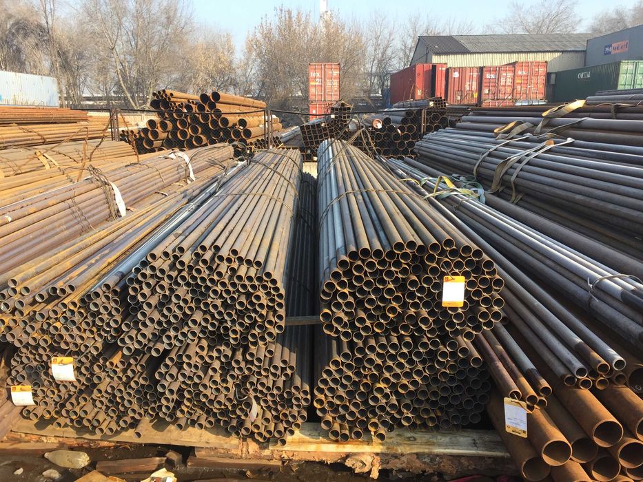 Труба стальная круглая—для водоснабжения, газа и стоек. От 15 до 1020!