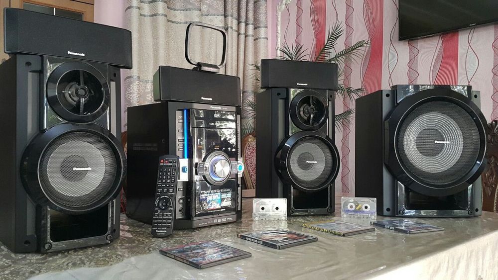 Malaysia 9600 vatt panasonic usb dvd aux radio pul ideal yangi