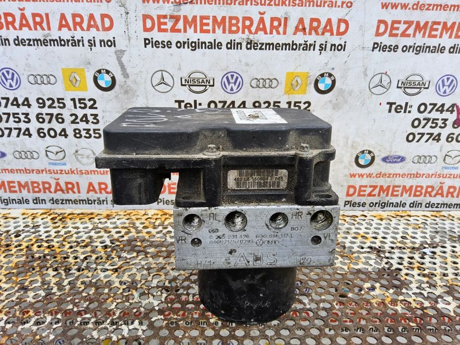 Modul abs VW Polo 9n cod 6q0907379r Seat Ibiza Skoda Fabia ecu calculator pompa abs unitate