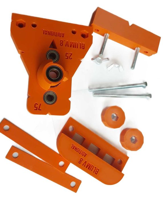 Sablon mobila demontabili blum 25mm v.8 plus cepi de lemn 8mm