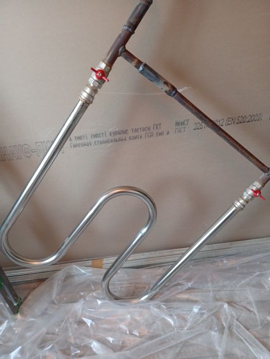 Полотенцесушитель с трубой 20