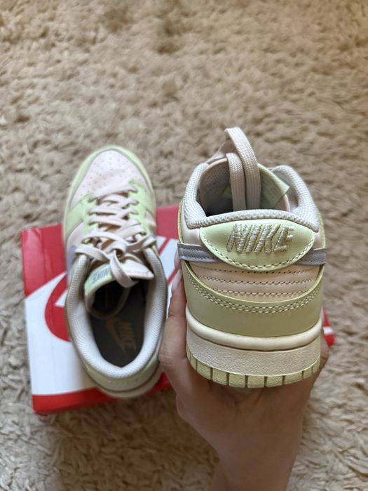 nike dunk low lime