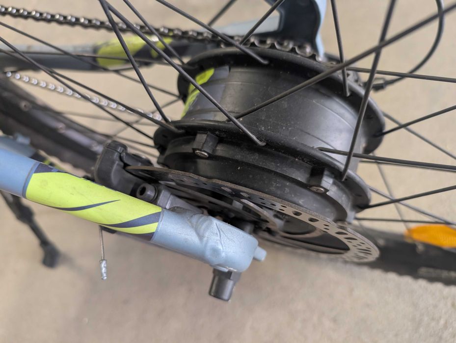 Bicicleta electrica MTB E-ST 100 27,5" Albastru