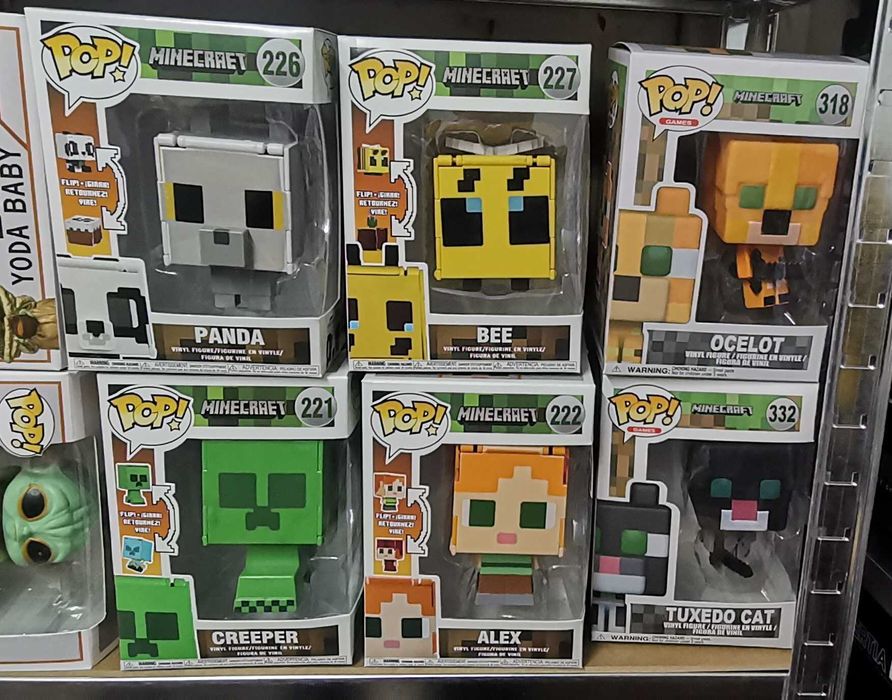 Funko pop фигурки Фънко поп Brain Rot Stitch Minecraft Naruto  Pokemon