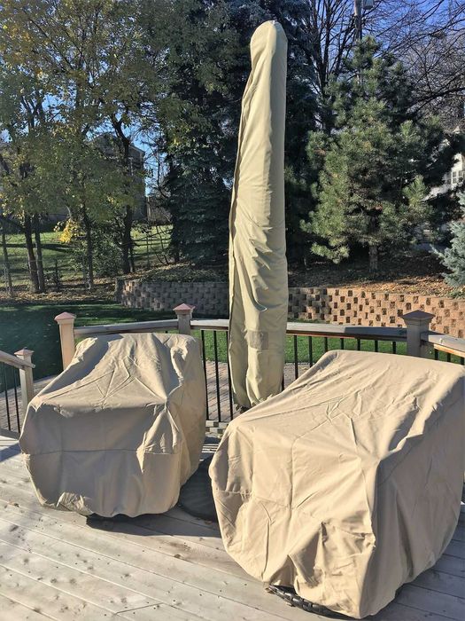 Чехол для садовой мебели — защита от дождя, солнца и пыли