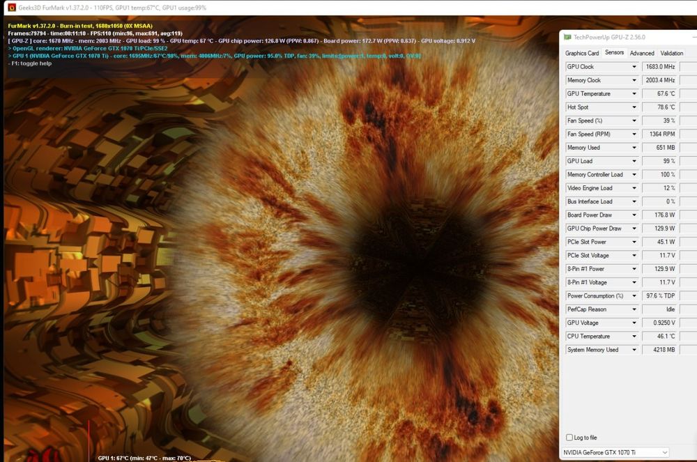 Asus Rog Strix 1070 TI