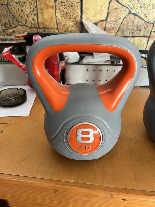 Set gantere Kettlebell noi 8 kg,12 kg,14 kg made in Germany pret 300 r