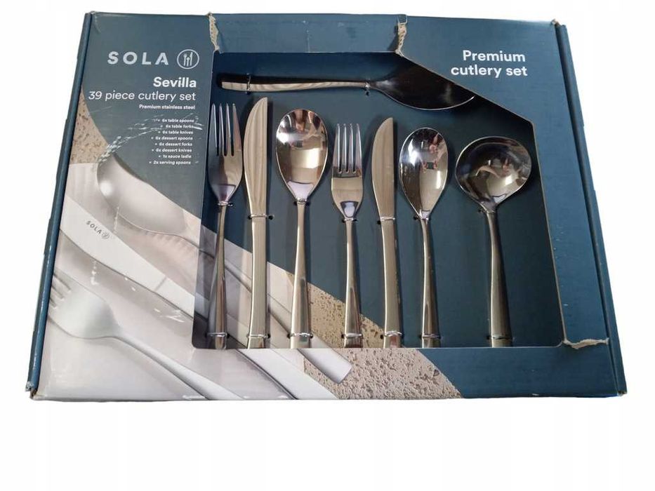 Комплект прибори Sola Sevilla 39 бр.