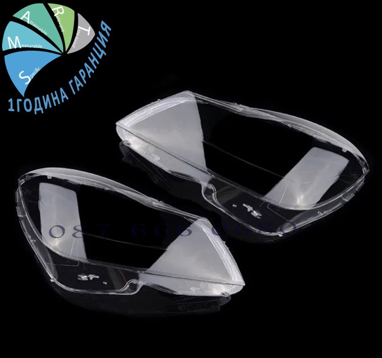 Mercedes w204 C в204 Ц facelift капаци фарове стъкла фар капак крушка