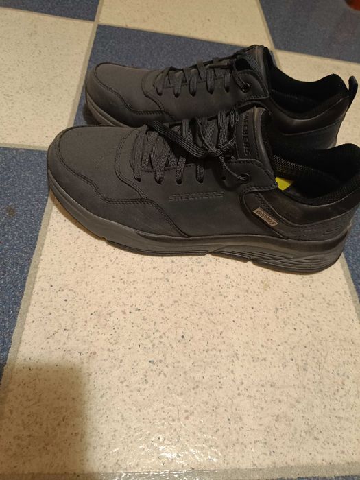 Обувки SKETCHERS от естествена кожа непромокаеми