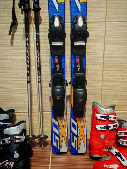 Set schiuri head 110 cm -clapari ski -bete