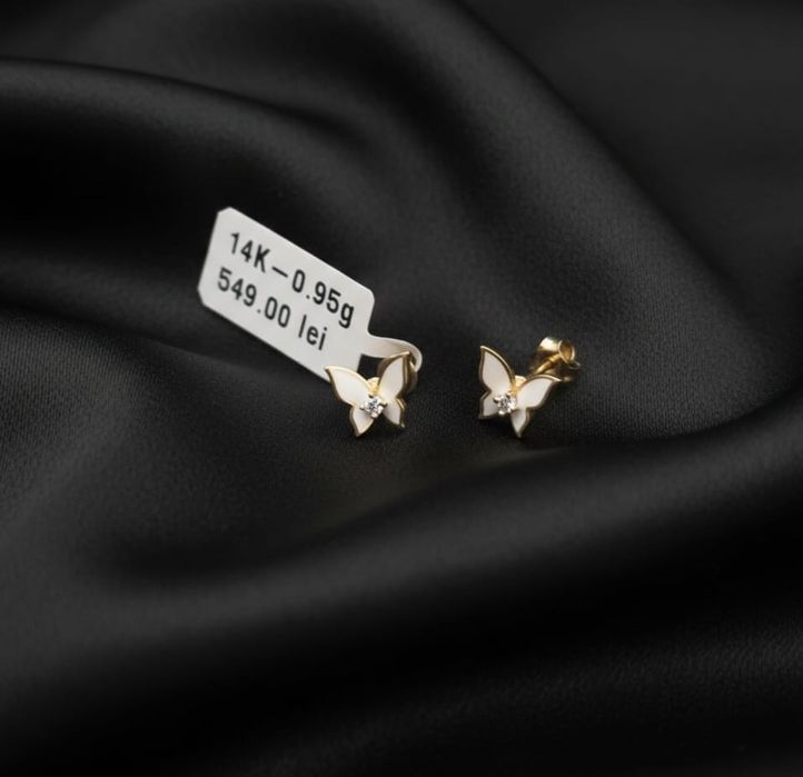 Cercei aur 14k 0.95gr