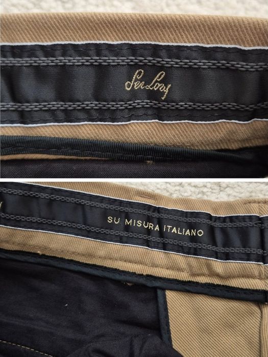Pantaloni de lux Su Misura Italiano, Slim, Bărbați - 46