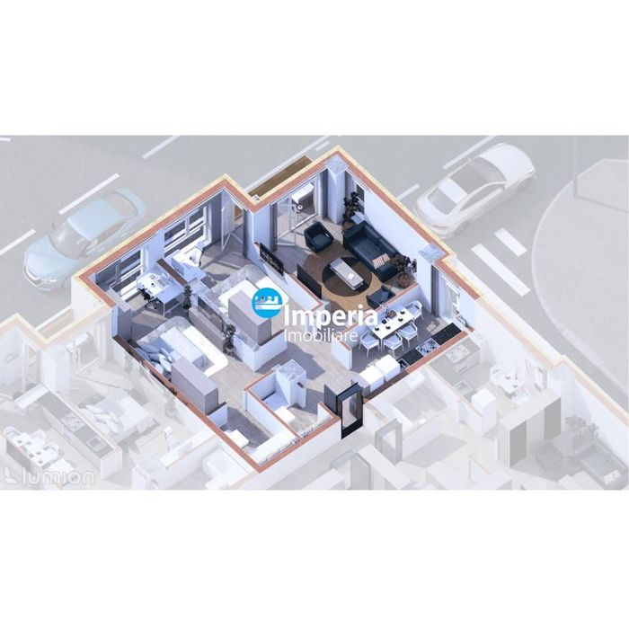 Pret Promotional!Apartamente noi, 3 camere D, 2 bai, COPOU