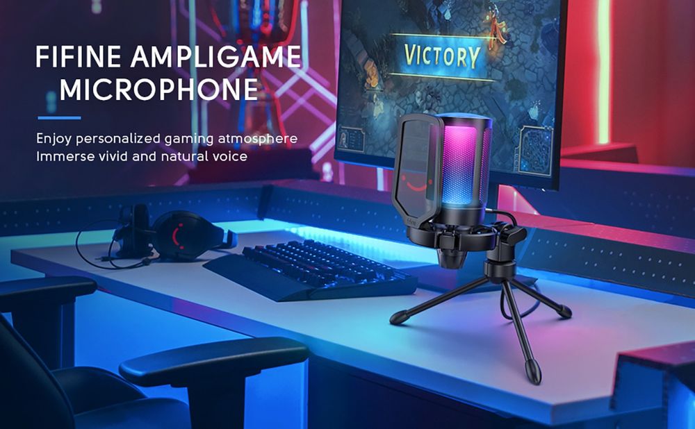 Fifine USB кондензаторен микрофон