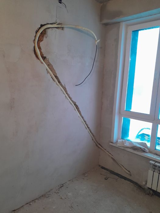 Установка  кондиционера