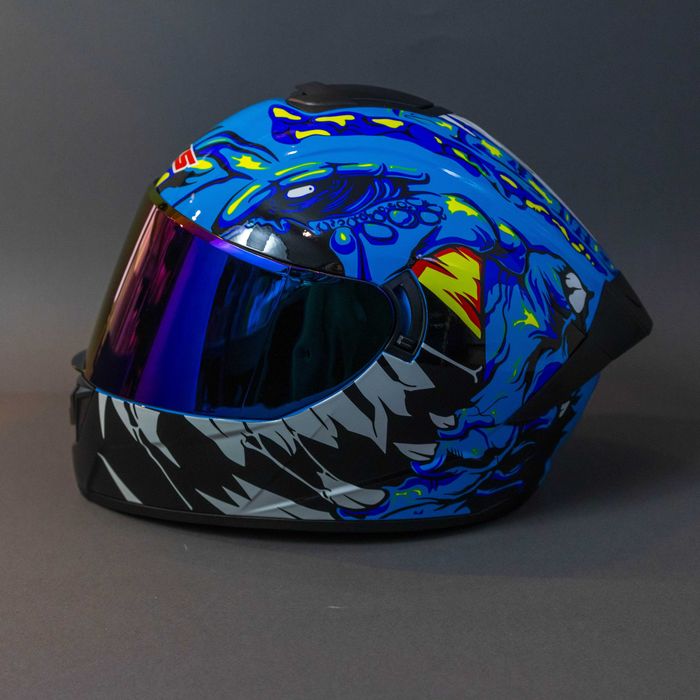 Каска за мотор , пистов , скутер , ел. тротинетка и др./Размер L 59-60