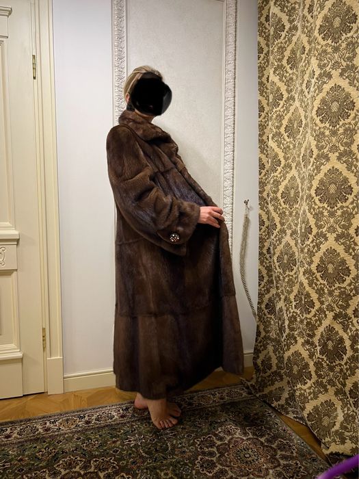 Шуба норковая б/у