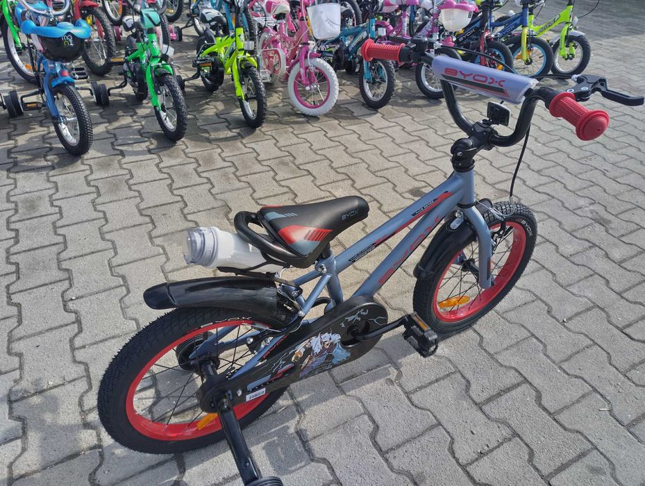 BYOX Велосипед 16" MONSTER сив