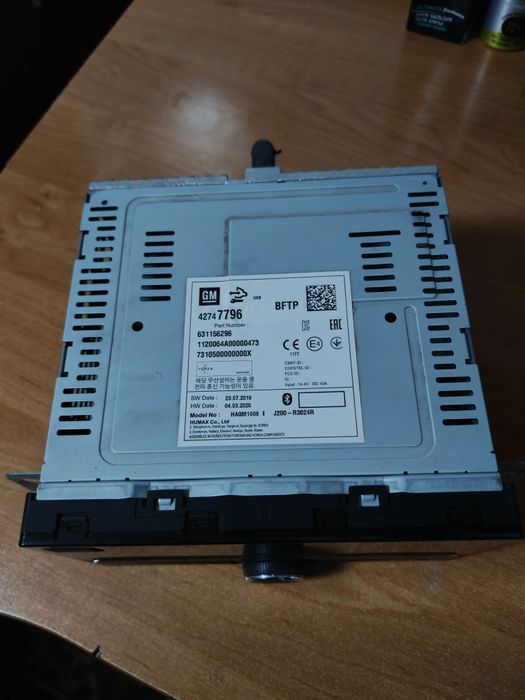 Магнитофон от Chevrolet Gentra