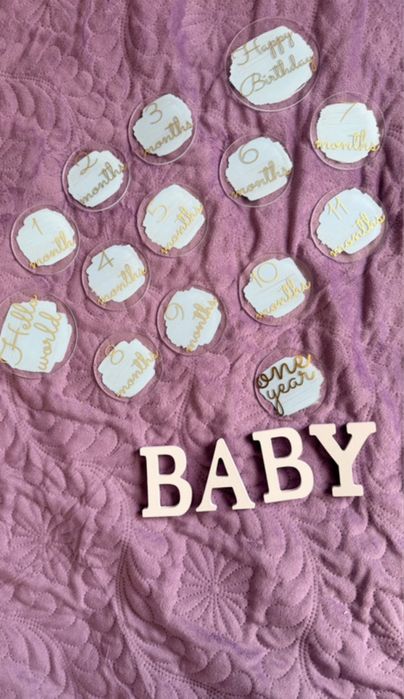 Milestones/discuri aniversare bebe
