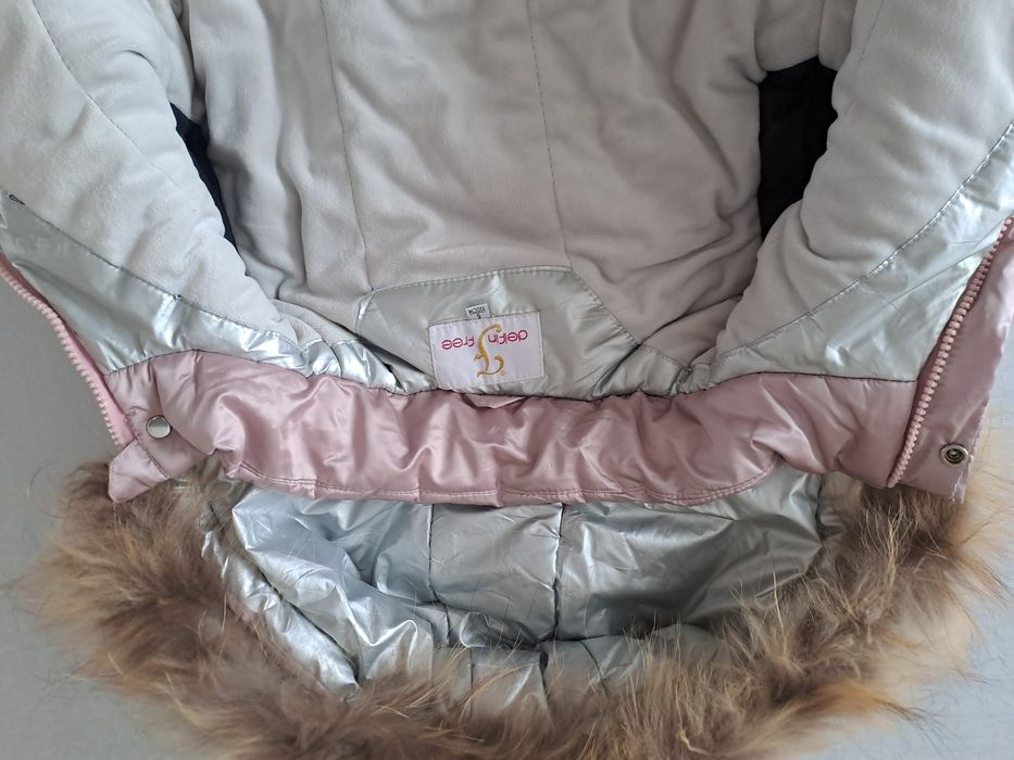 Детская куртка розовая