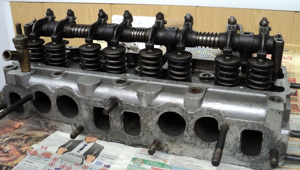 Блок уаз 402 головки 417 б/у