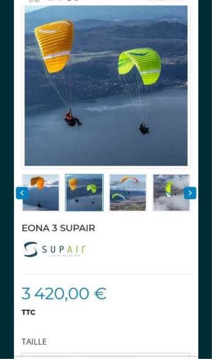 Крило за парапланеризъм