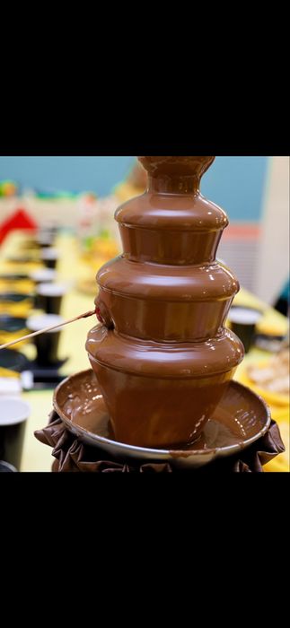 Шоколадный фонтан, фуршет