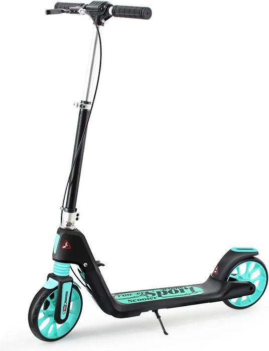 Сгъваема тротинетка за деца и възрастни с двойна спирачка и амортисьор