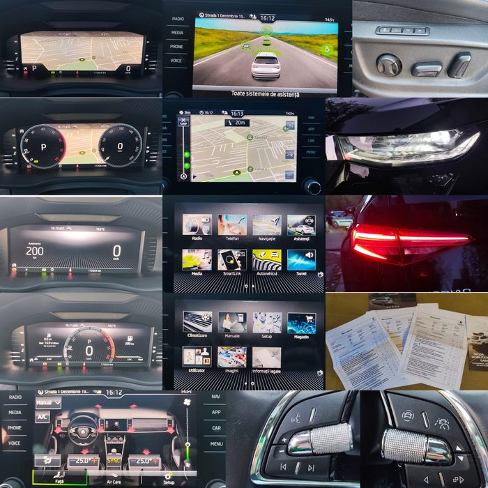 Skoda Kodiaq/Facelift /Germania/DSG/Matrix/Panoramic/Cock-Pit/Memorii/Distronic/Piele/Impecabilă